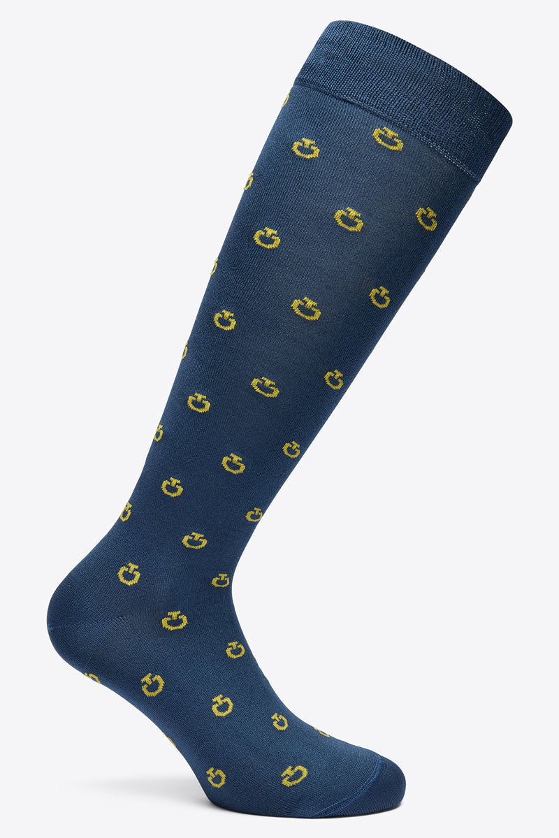 Cavalleria Toscana Mini CT Logo Sock Midnight Blue 