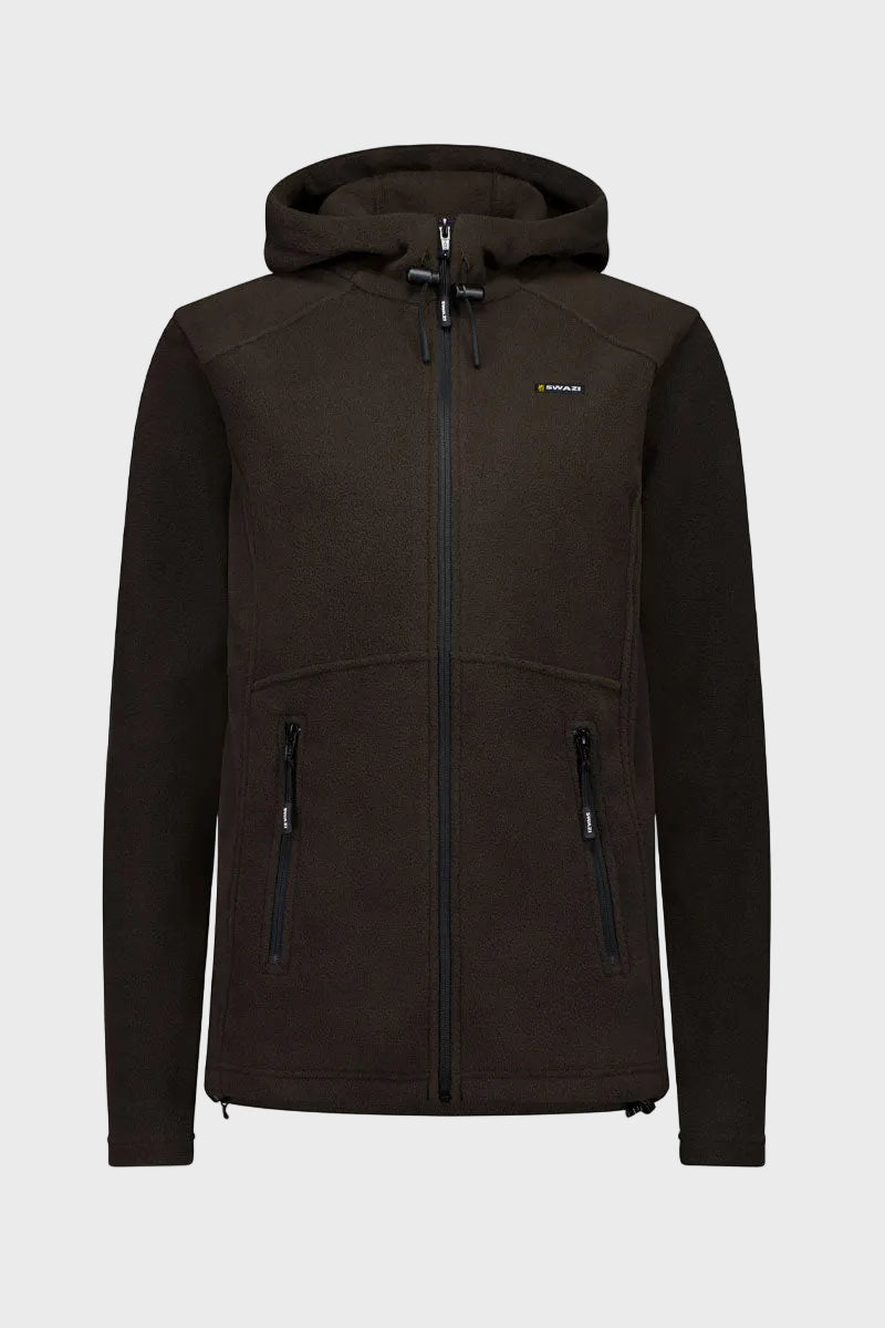Swazi Catlin Hooded Jacket Bark