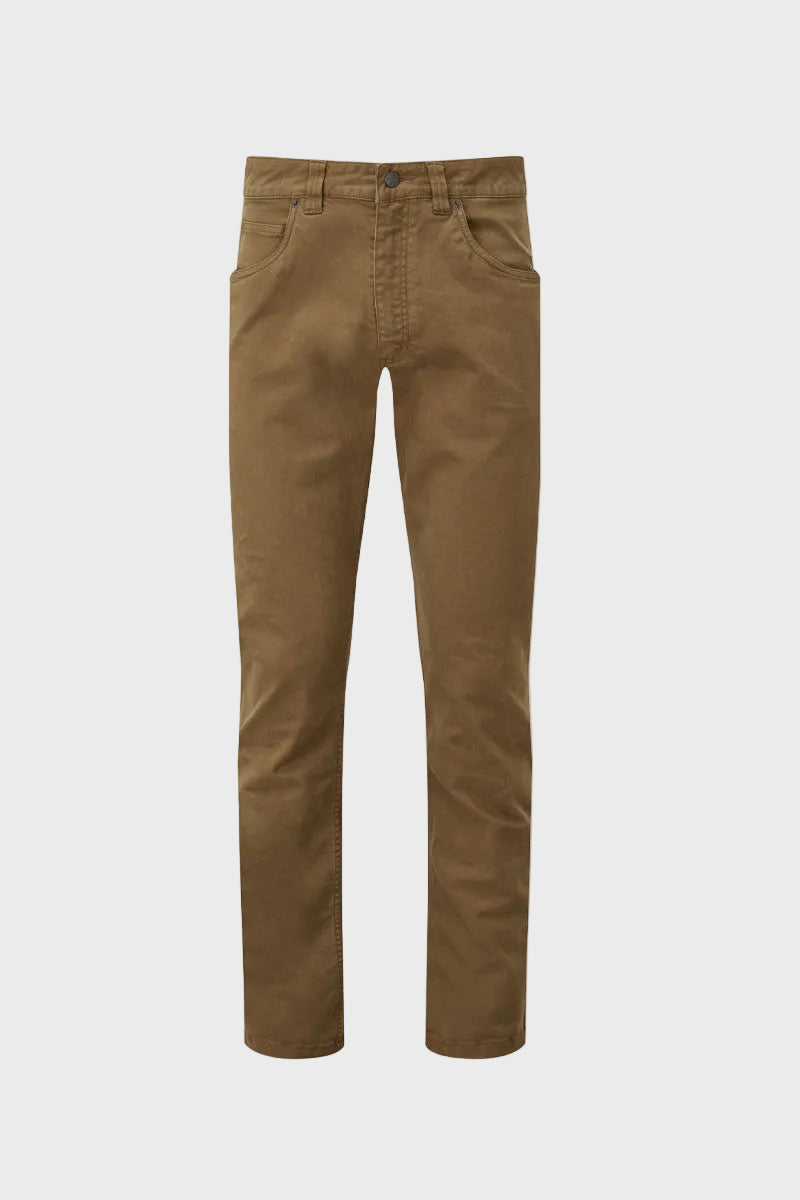 Schōffel Men's Canterbury 5 Pocket Jean Toffee