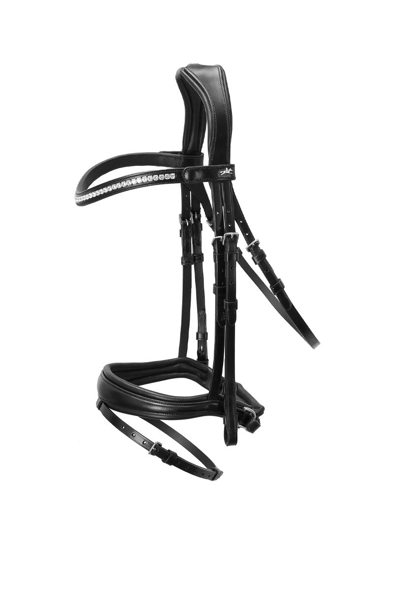 Schockemohle Charleston Bridle Black/Silver