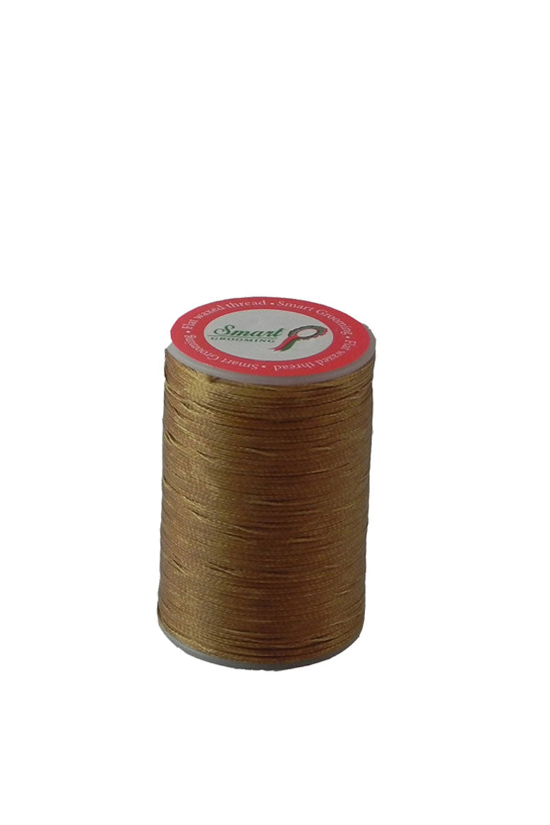 Smart Grooming Waxed Plaiting Thread 90M Chestnut