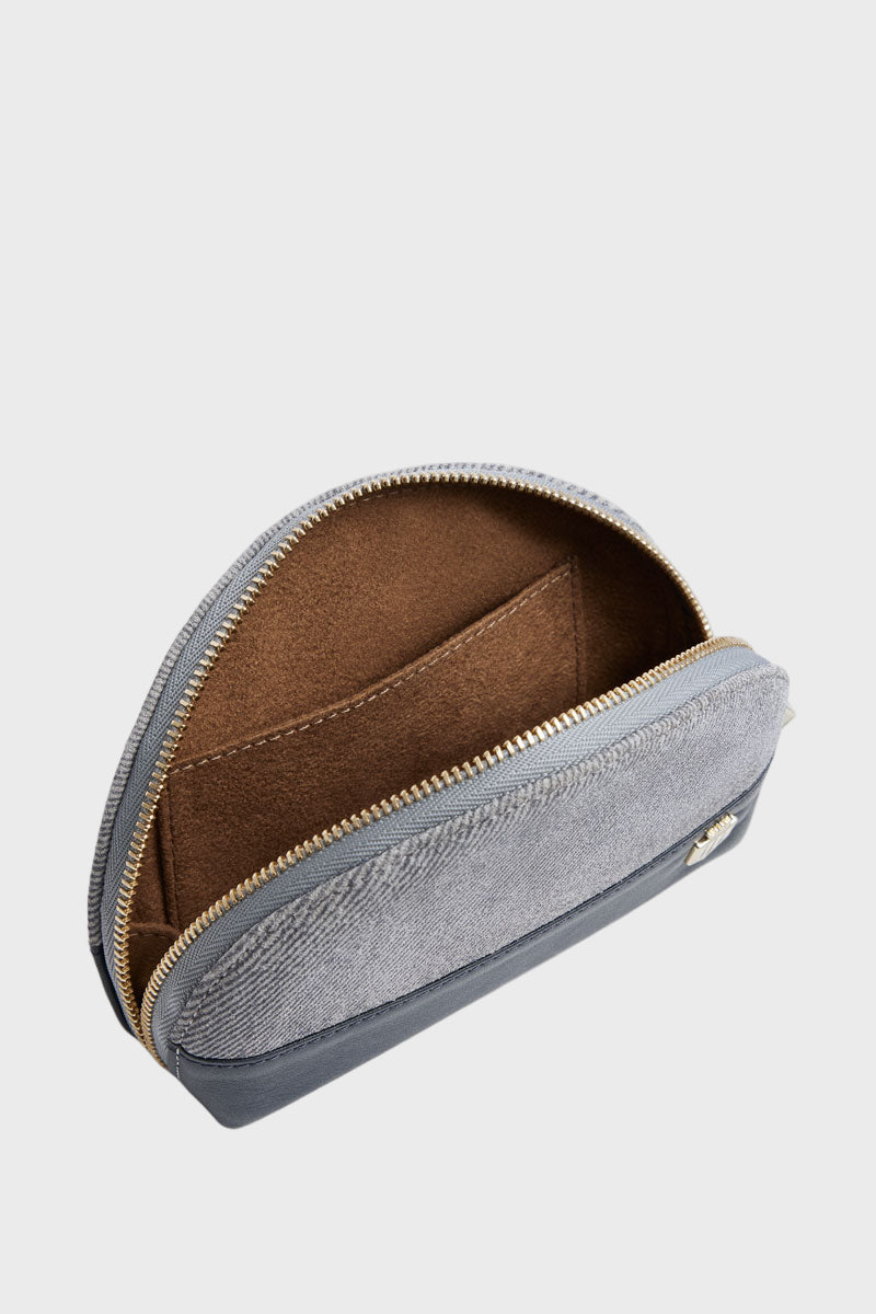 Fairfax & Favor Chiltern Coin Purse Denim Suede