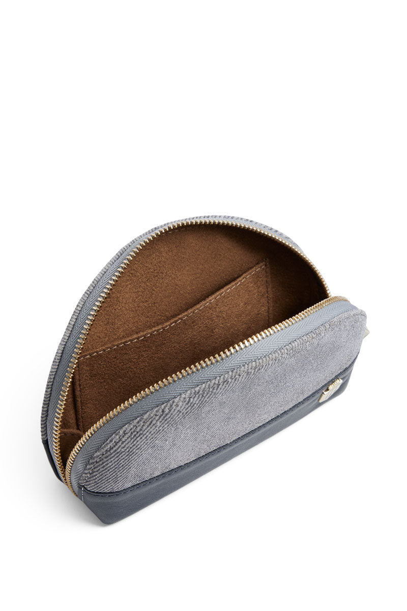 Fairfax & Favor Chiltern Coin Purse Denim Suede