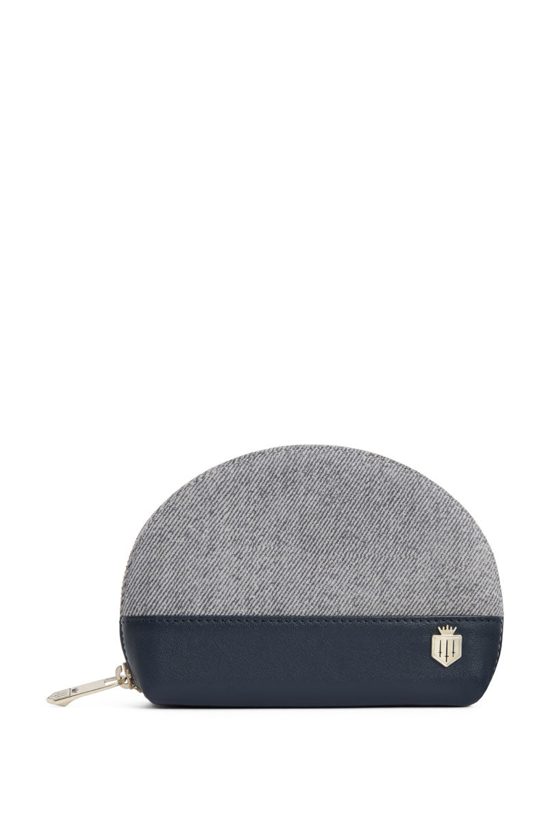 Fairfax & Favor Chiltern Coin Purse Denim Suede
