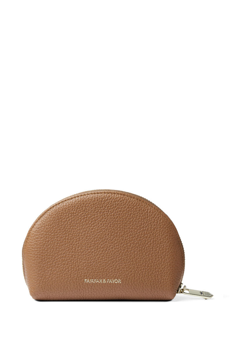 Fairfax & Favor Chiltern Coin Purse Tan Leather