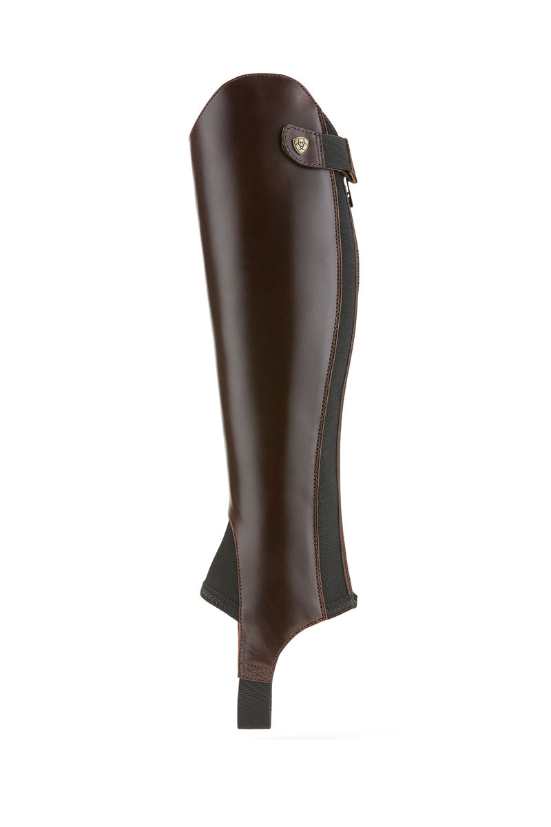 Ariat Close Contour Show Chap Waxed Chocolate