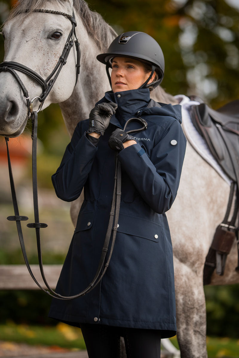 Stierna Cloud Rain Parka Midnight Navy