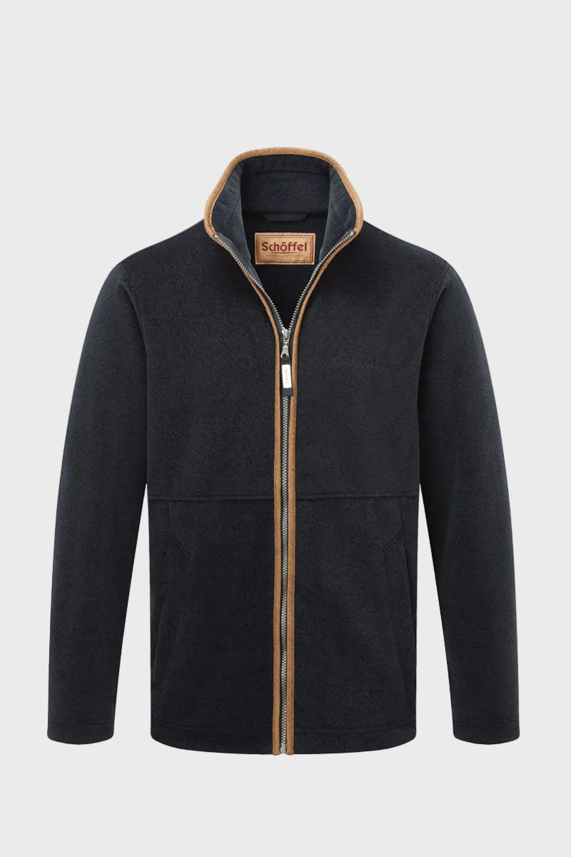 Schoffel Men's Cottesmore Fleece Jacket Charcoal 