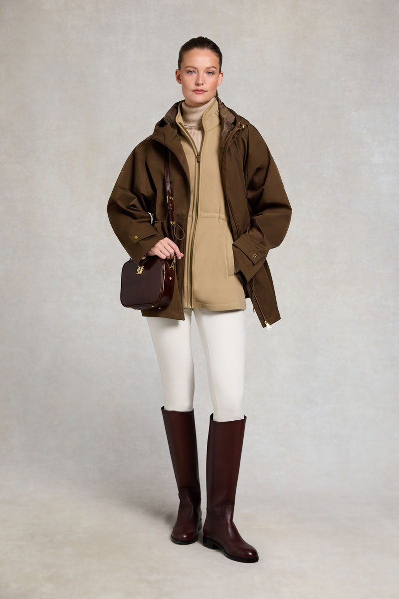 Holland Cooper Country Longline Fleece Sand 