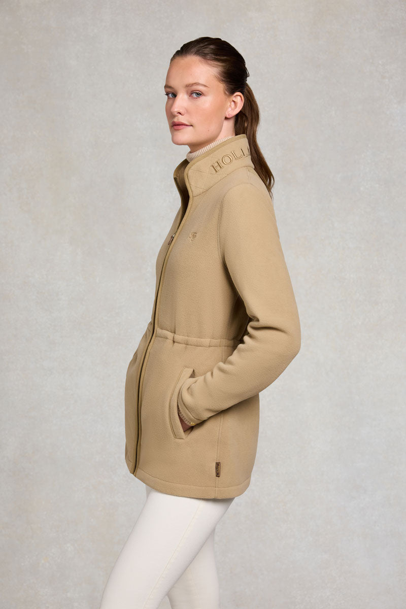 Holland Cooper Country Longline Fleece Sand 