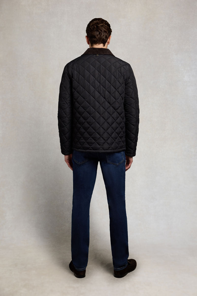 Holland Cooper Men's Country Quilted Jacket Ink Navy