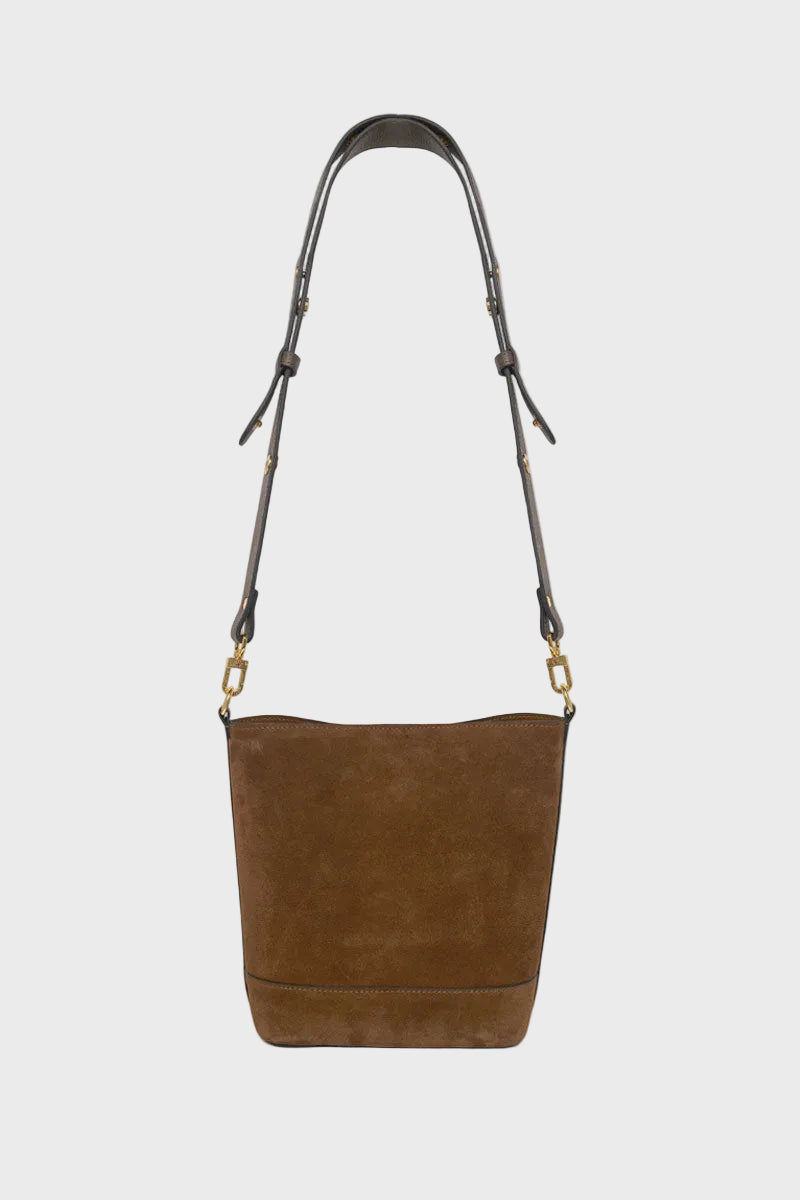 Holland Cooper Country Crossbody Bag Lichen Suede 