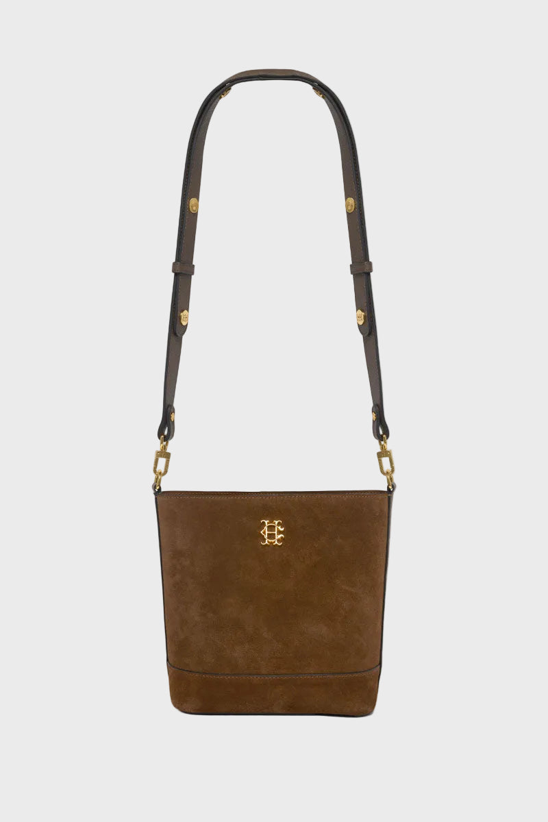 Holland Cooper Country Crossbody Bag Lichen Suede 