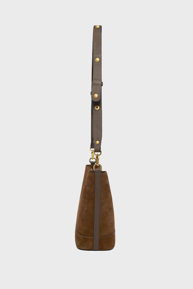 Holland Cooper Country Crossbody Bag Lichen Suede 