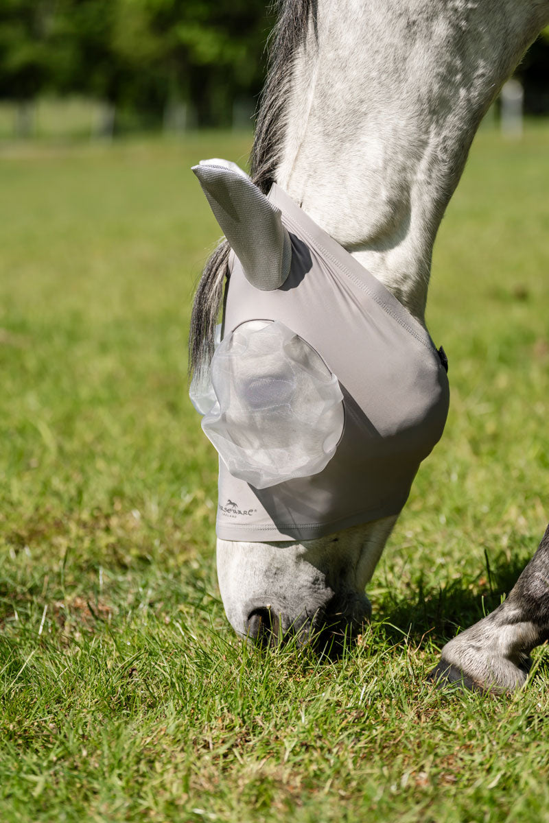 Horseware Defense Fly Mask Silver/Silver