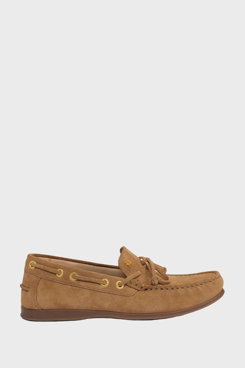 Holland Cooper Deck Shoe Taupe