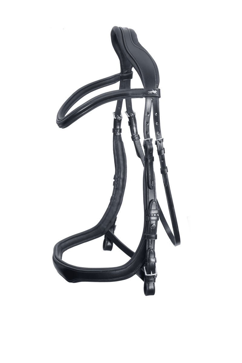 Schockemoehle Equitus Delta Bridle Black/Silver