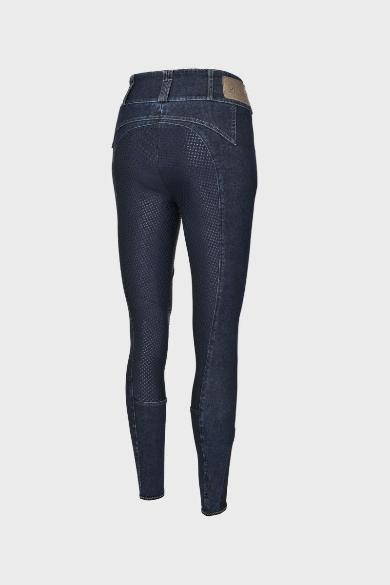Pikeur Candela Jeans Full Seat Breeches Denim Blue