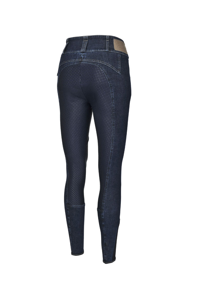 Pikeur Candela Jeans Full Seat Breeches Denim Blue