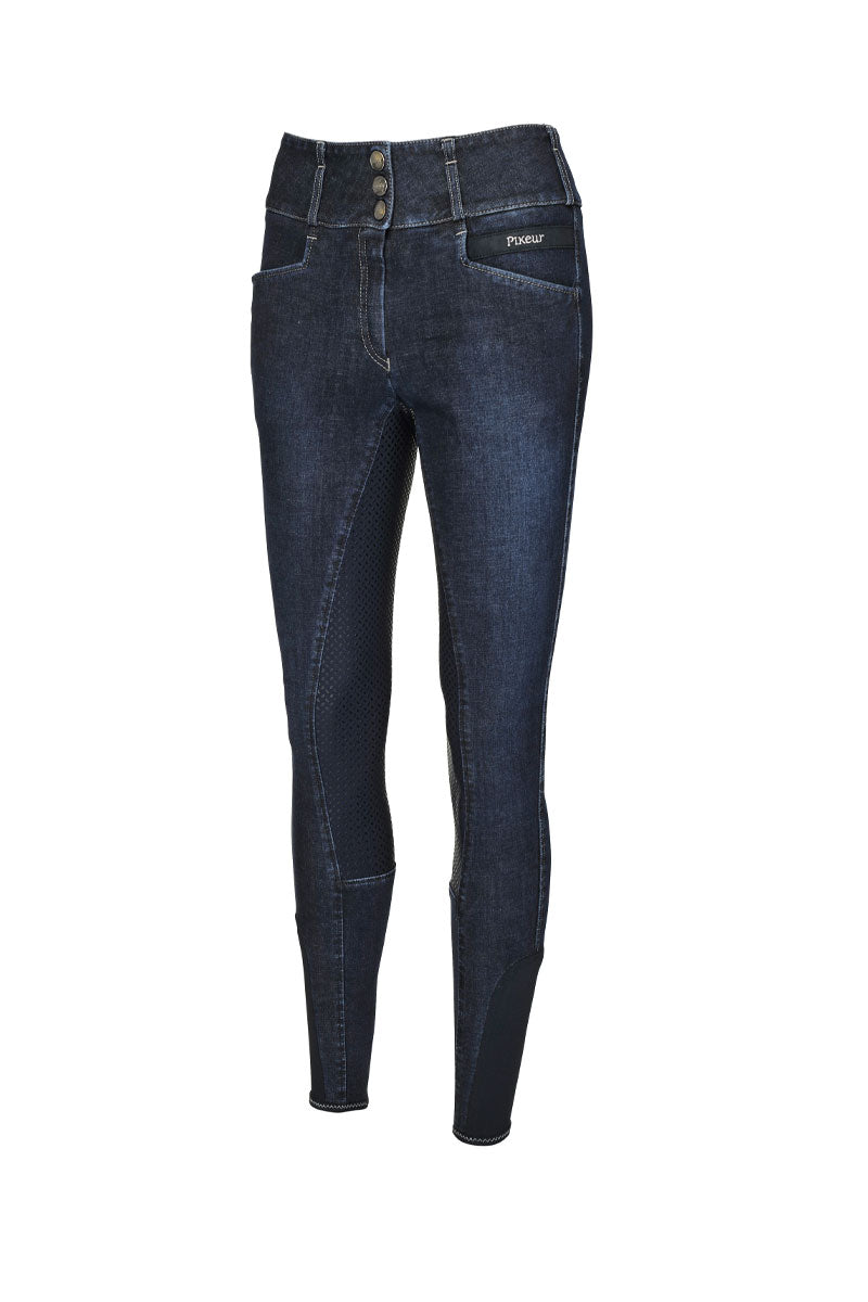 Pikeur Candela Jeans Full Seat Breeches Denim Blue