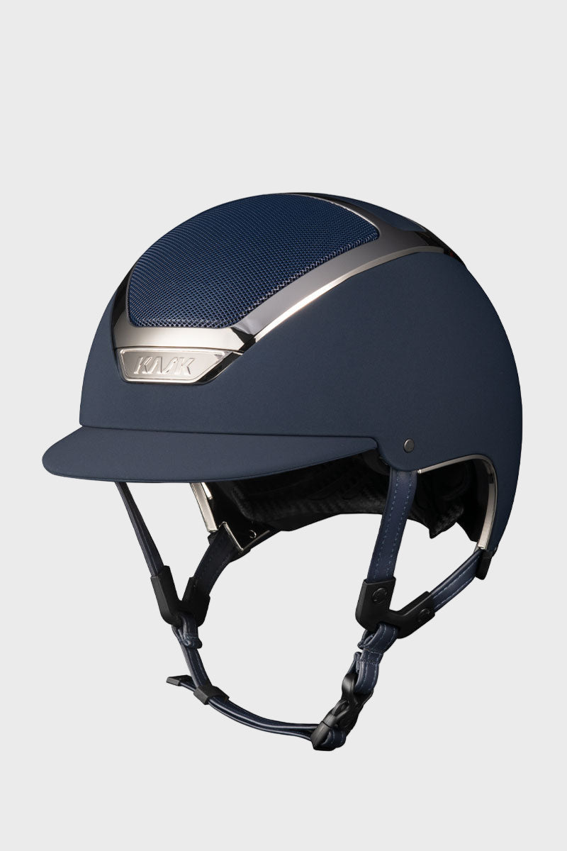 KASK Dogma Chrome II Navy/Silver