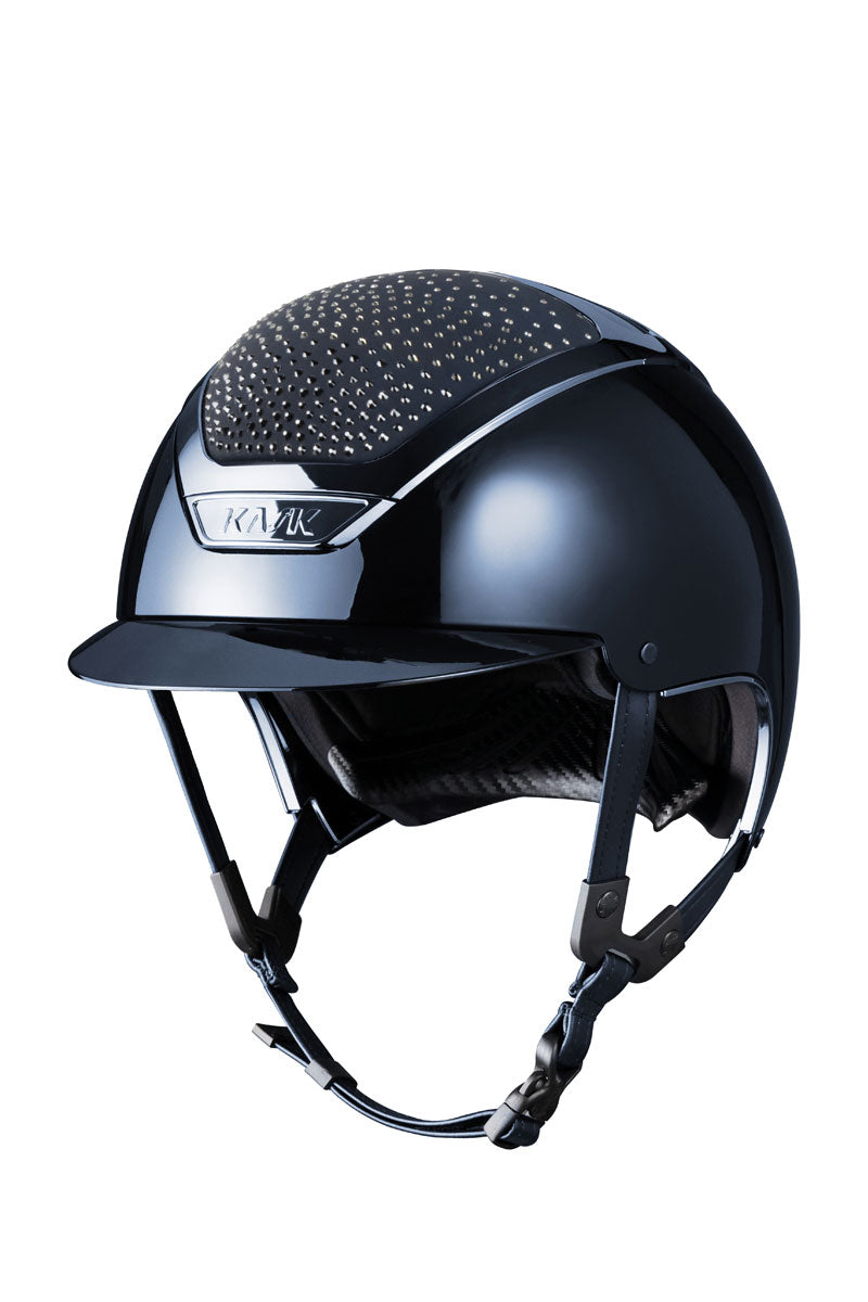 KASK Dogma Pure Shine II Waterfence Navy with Navy Frame & Diamond Mix 