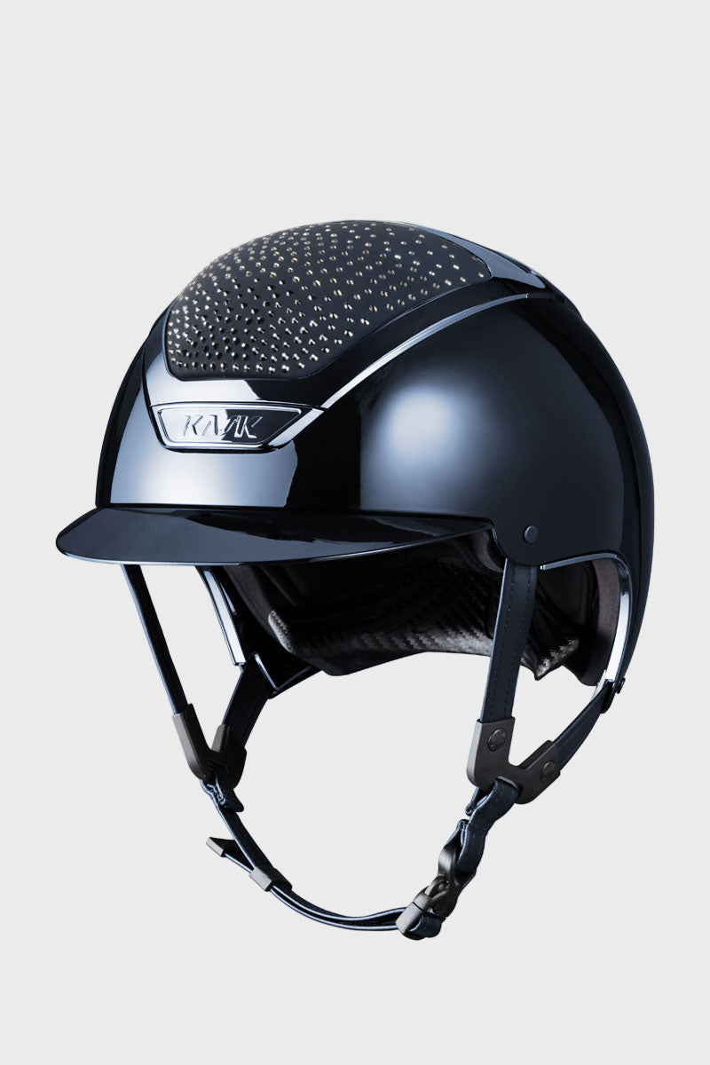 KASK Dogma Pure Shine II Waterfence Navy with Navy Frame & Diamond Mix 