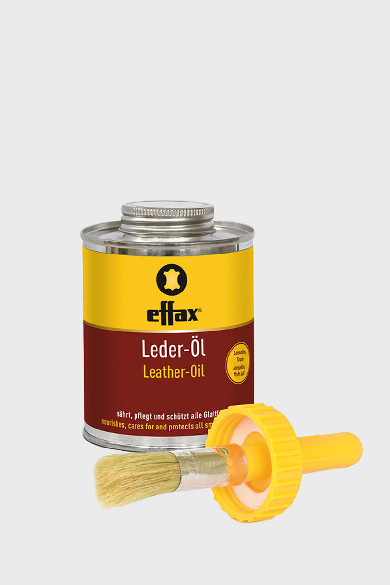 Effax Leather Oil & Brush 500ml
