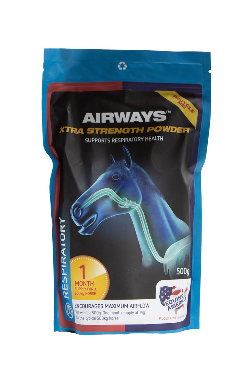 Equine America Airways Xtra Strength Powder 500g