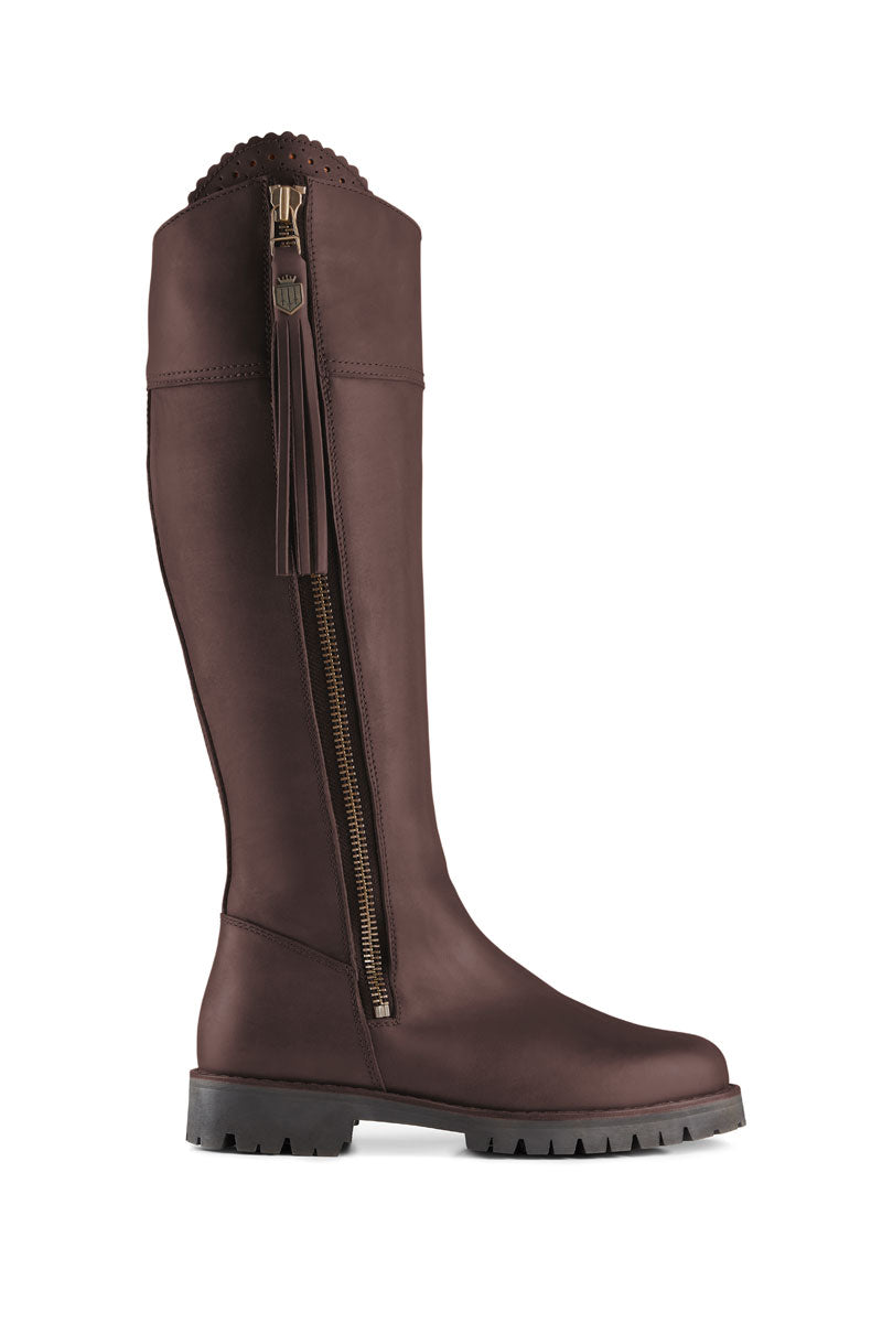 Fairfax & Favor Explorer Boot Mahogany Leather