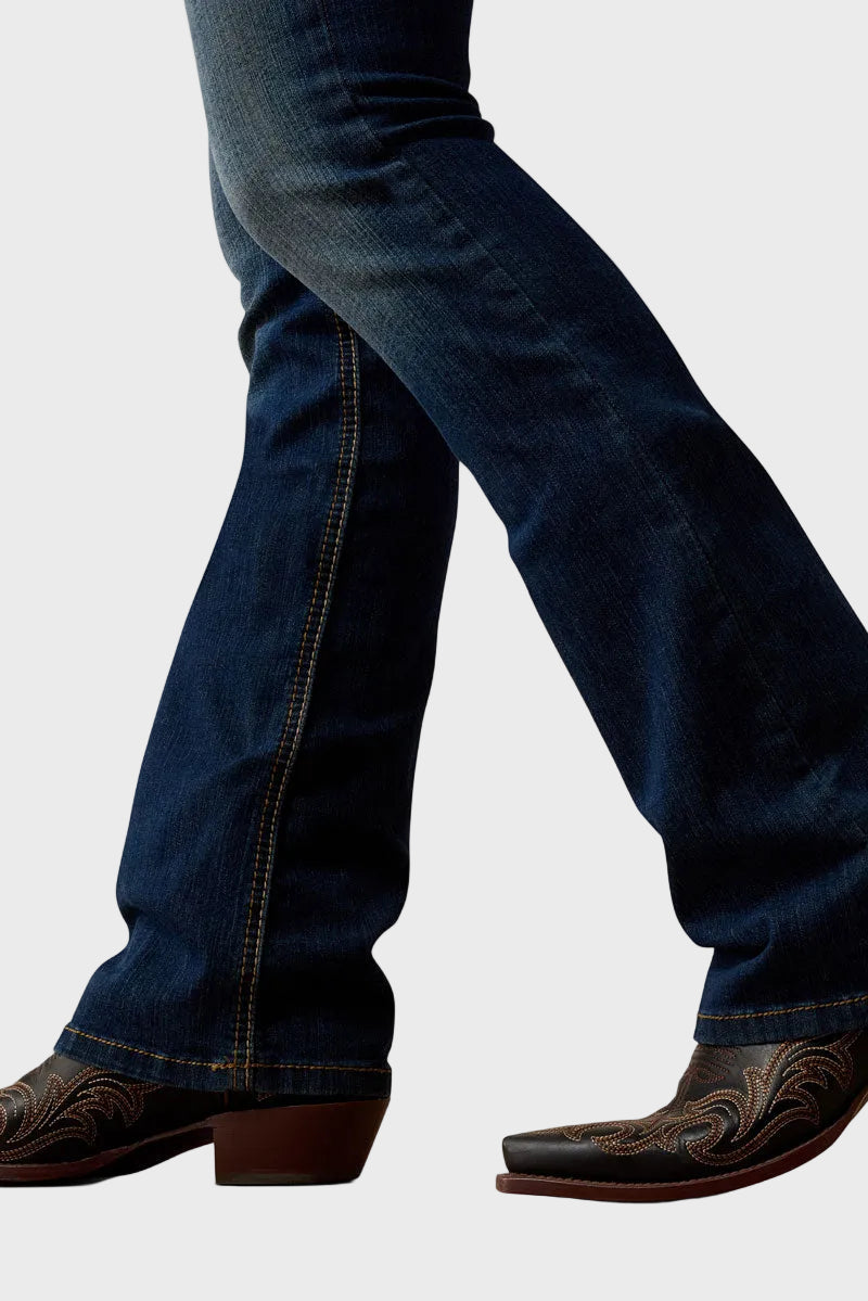 Ariat R.E.A.L. Perfect Rise Stretch Rosa Boot Cut Jean Lita
