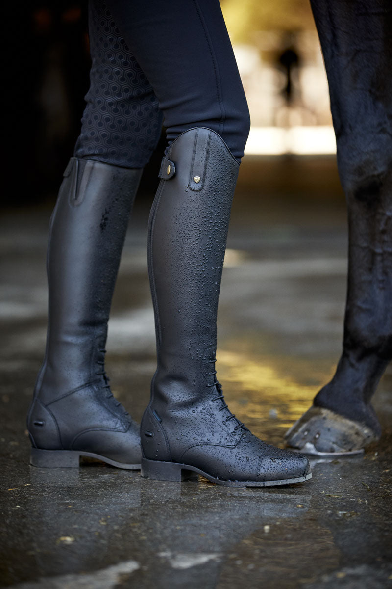 Ariat Heritage Contour II Waterproof Insulated Tall Riding Boots Black