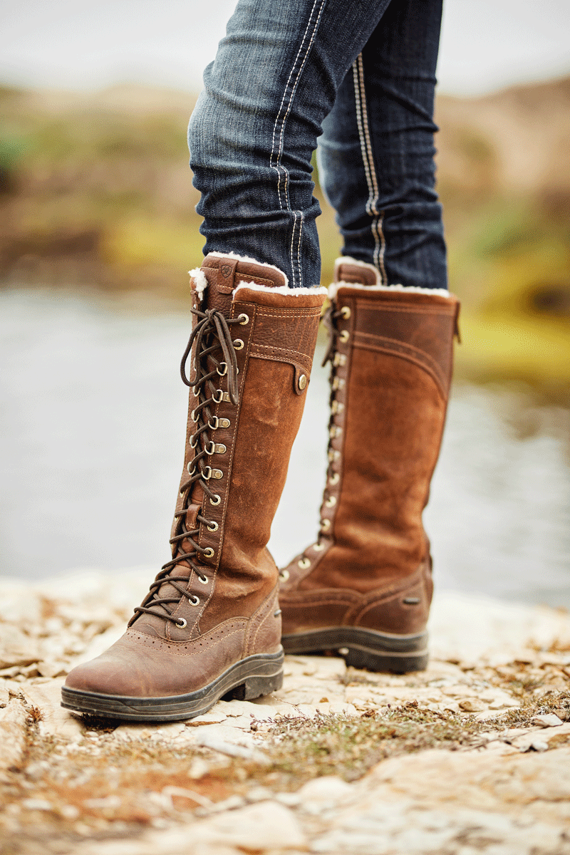 Ariat Wythburn Tall Waterproof Boot Dark Brown