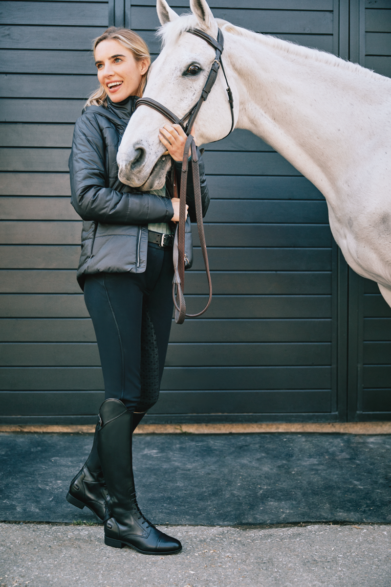 Ariat Tri Factor Frost Insulated Full Seat Breech Black