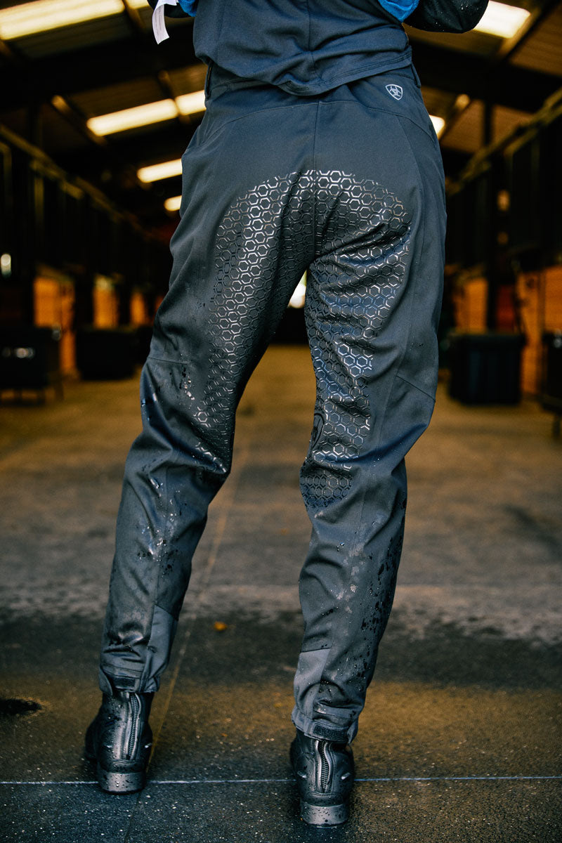 Ariat Venture Waterproof Shell Full Seat Trouser Black