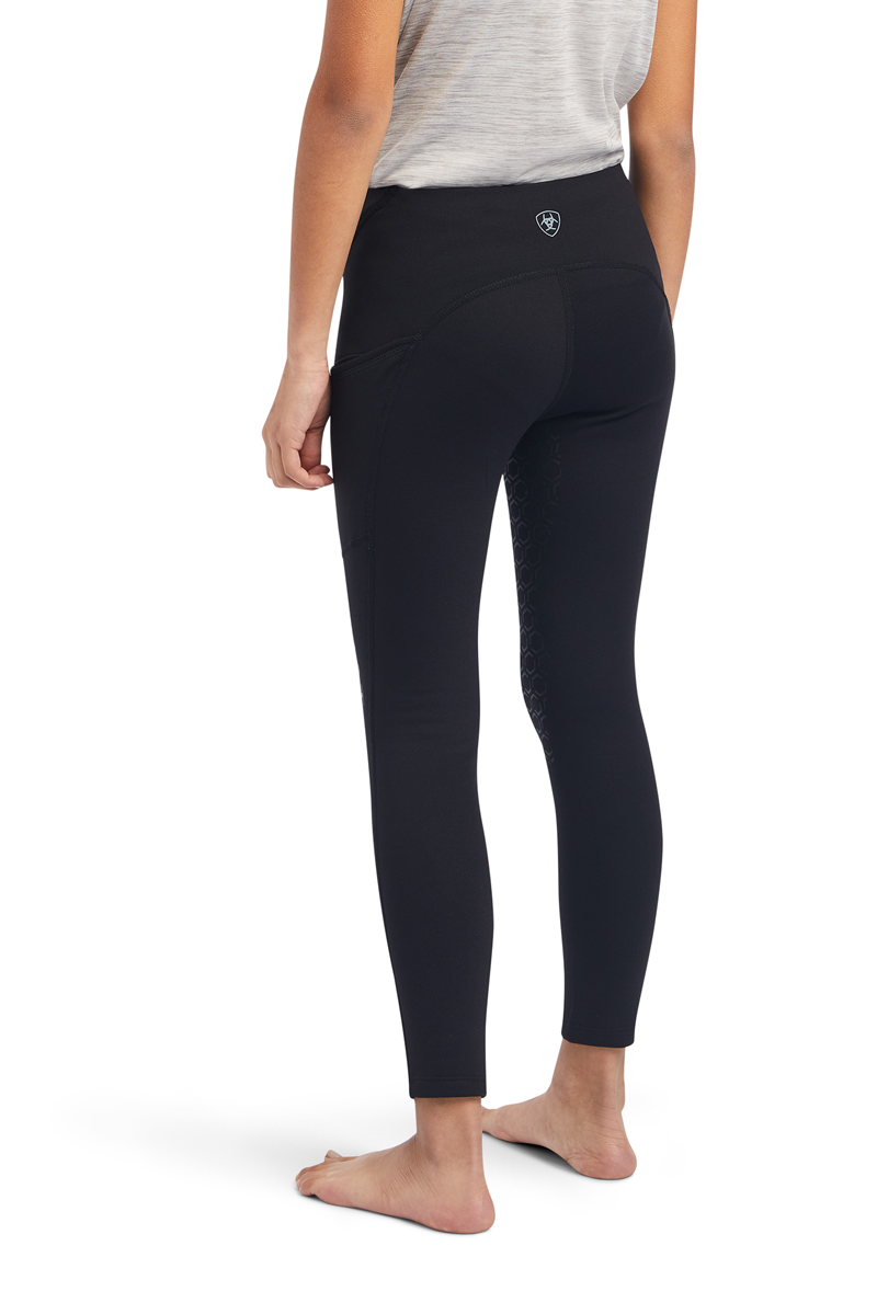 Ariat Kids Venture Thermal Half Grip Tight Black