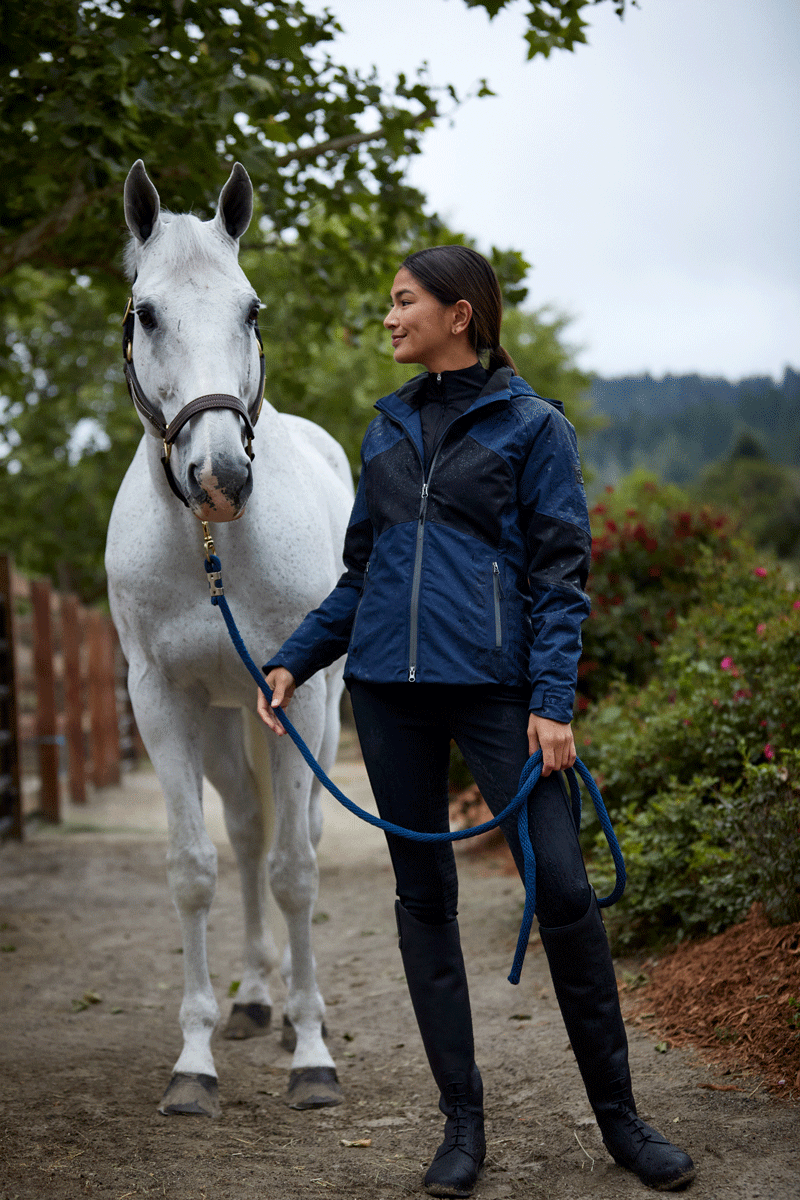 Ariat Valor H20 Jacket Navy Colorblock