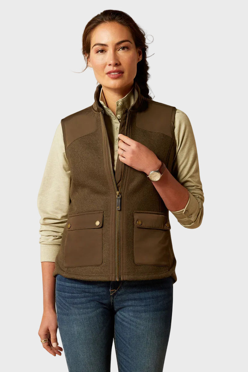 Ariat Millbrae Gilet Earth