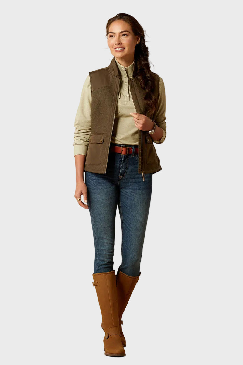 Ariat Millbrae Gilet Earth