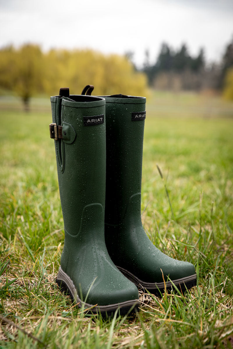 Ariat Men's Woodstock Rubber Boot Olive Night 