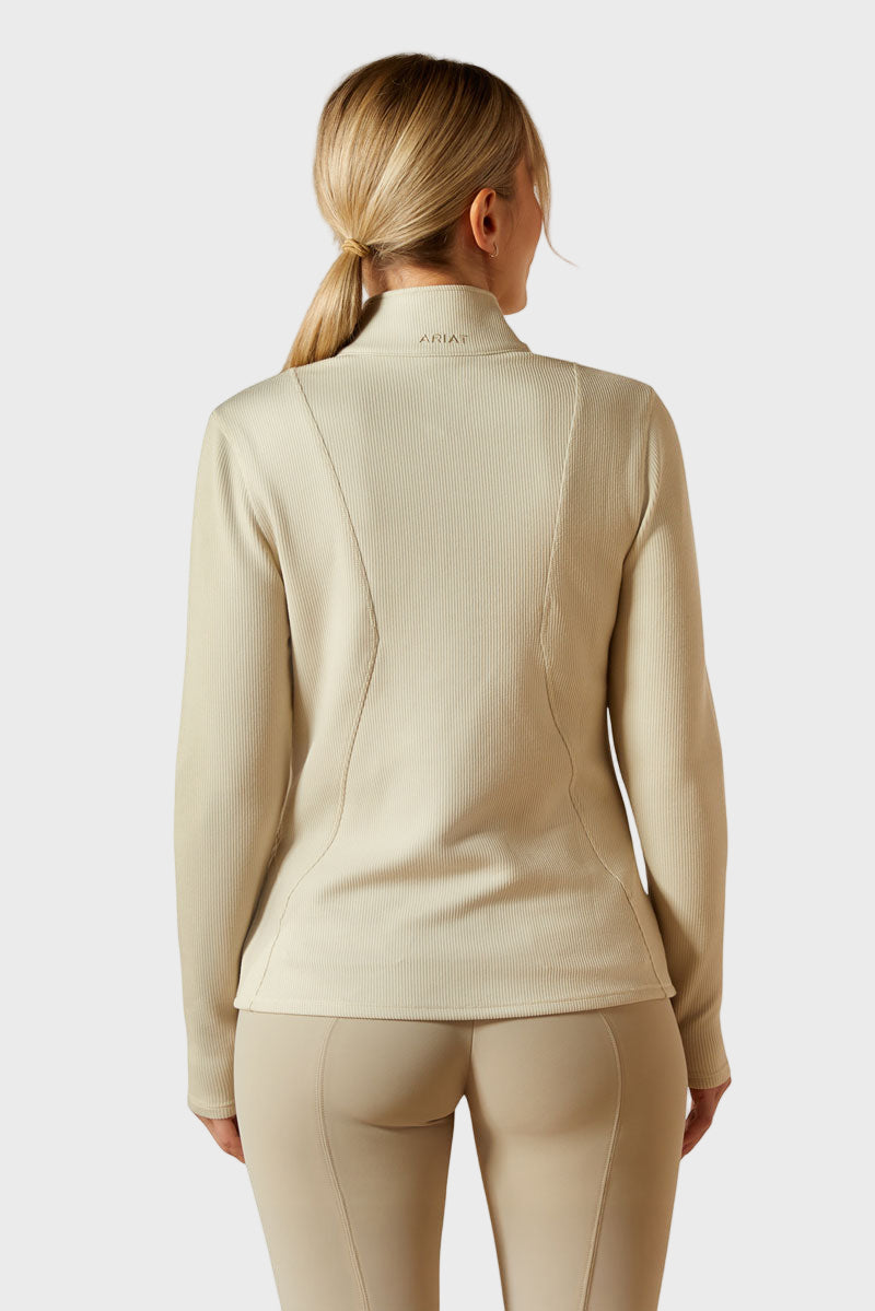 Ariat Lucent 1/4 Zip Base Layer Pelican