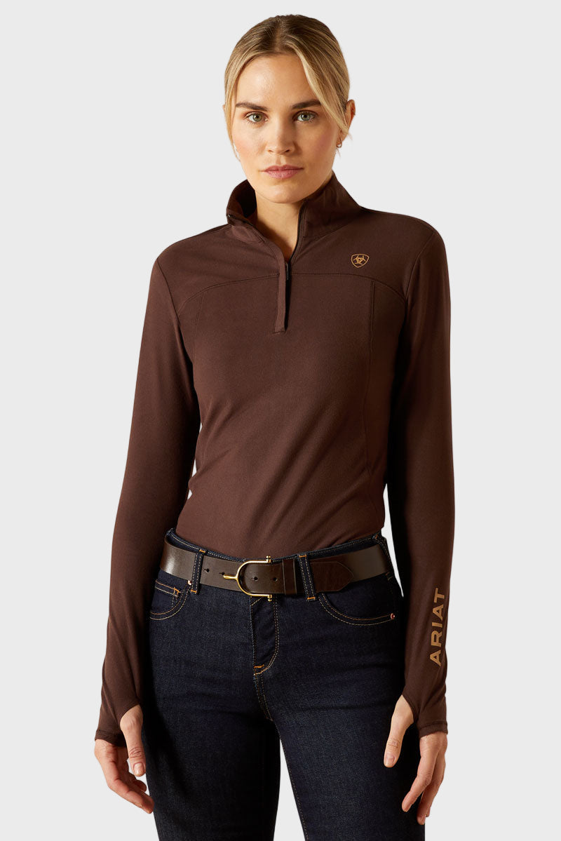 Ariat Lowell 3.0 1/4 Zip Base Layer Java