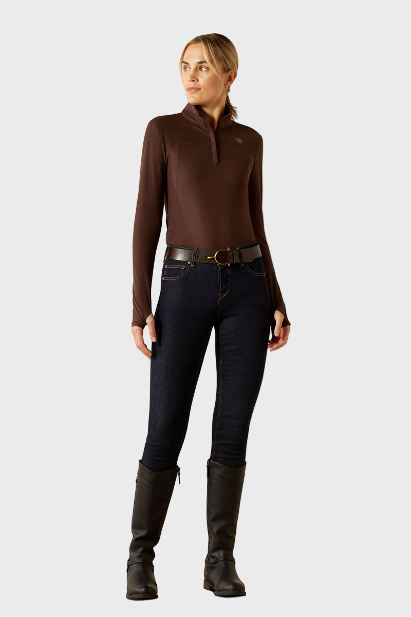 Ariat Lowell 3.0 1/4 Zip Base Layer Java