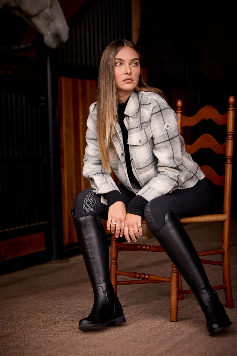 Ariat Warrington Jacket Grey Plaid 