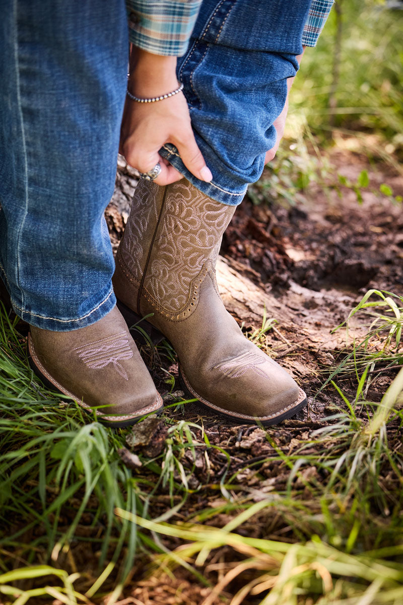 Ariat Round Up Remuda Boot Brown Bomber