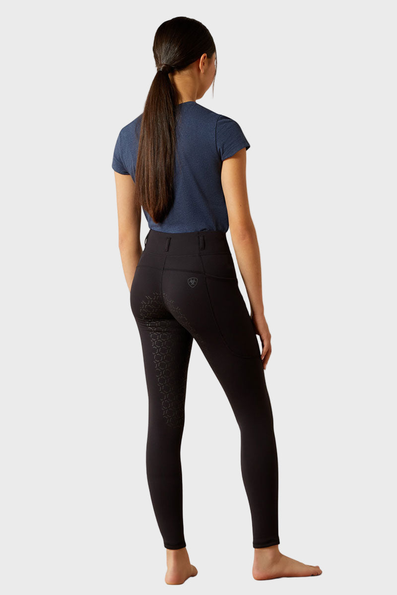 Ariat Youth Venture 2.0 Thermal Full Seat Tight Black