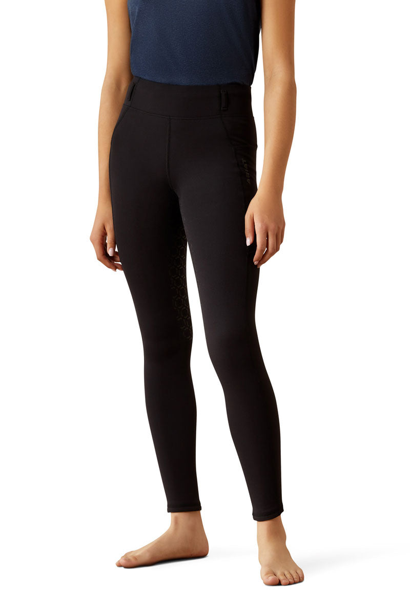 Ariat Youth Venture 2.0 Thermal Full Seat Tight Black