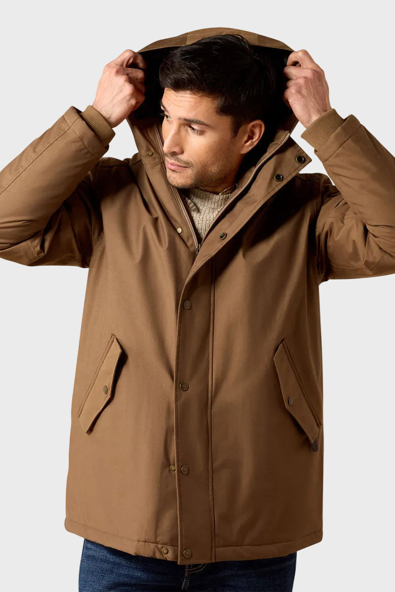 Ariat Barrowmere Waterproof Insulated Parka Malt