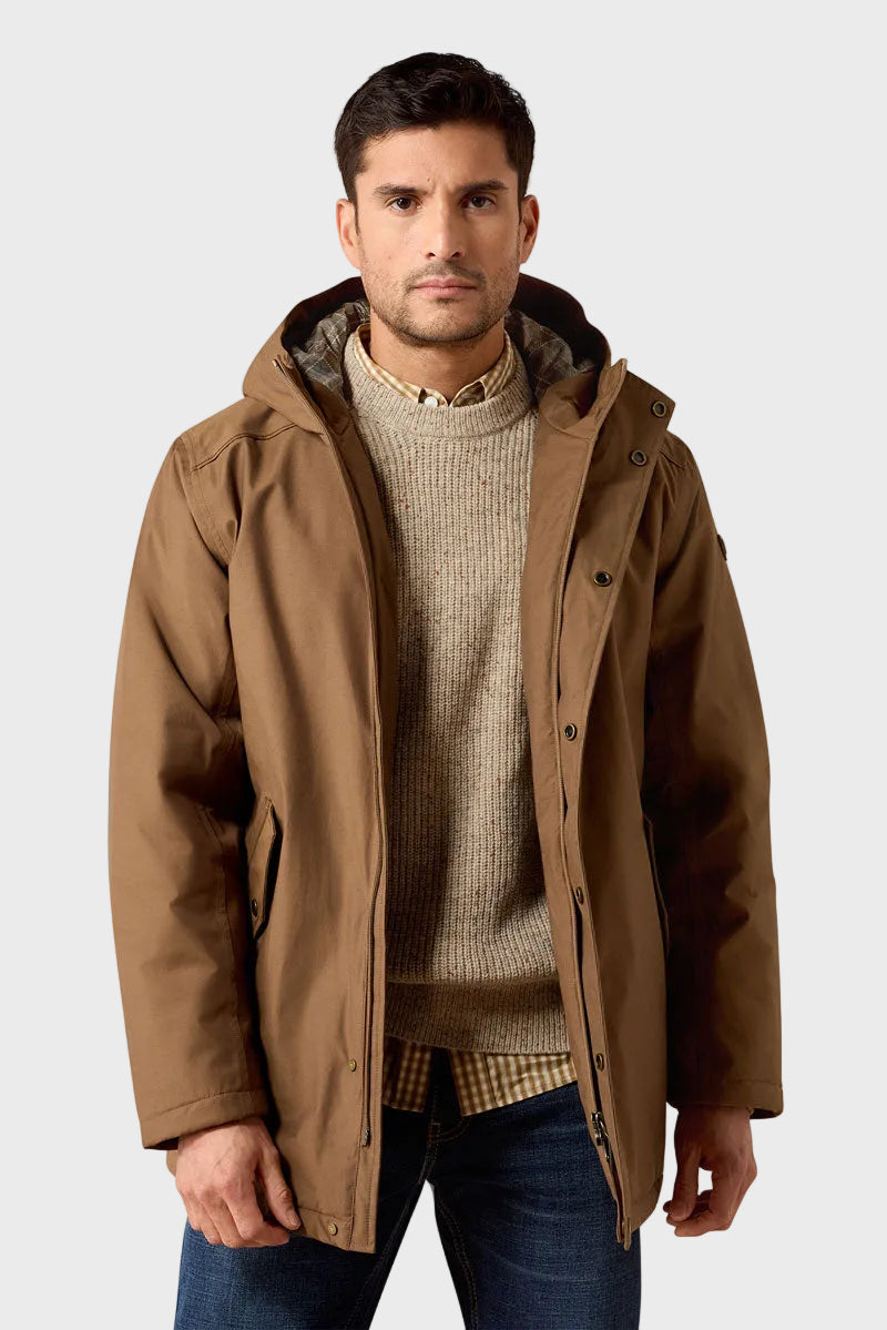 Ariat Barrowmere Waterproof Insulated Parka Malt