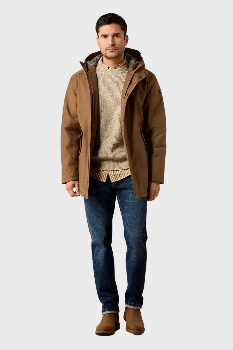 Ariat Barrowmere Waterproof Insulated Parka Malt